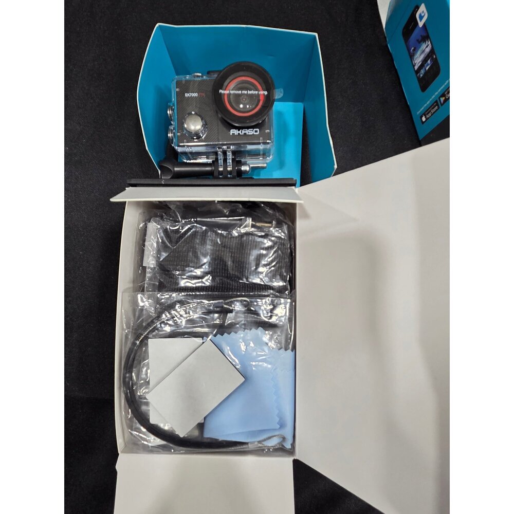 AKASO EK7000 Pro 4K Action Camera with Waterproof Case & Accessories